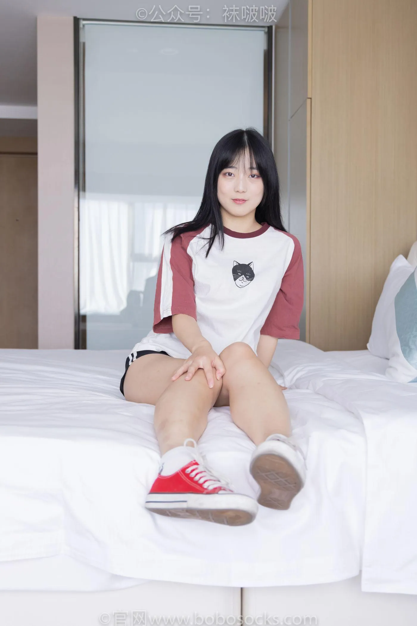 [BoBoSocks袜啵啵]NO.036 菠萝-帆布鞋、白棉袜、裸足 [138P]插图9